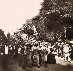 Univerzální výstava 1900 - Výstava Universelle de 1900 v Paříži: Slavnost zahradnictví - soukromá sbírka od Anonymous Anonymous