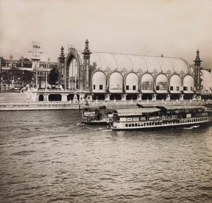 Univerzální výstava roku 1900 - Výstava Universelle de 1900 v Paříži: Skleníky - soukromá sbírka od Anonymous Anonymous