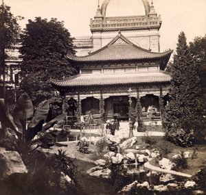 Univerzální výstava 1900 - Univerzální výstava 1900 v Paříži: Pavilon Číny - soukromá sbírka od Anonymous Anonymous