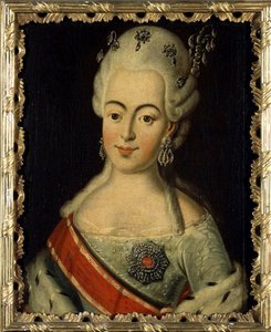 Wilhelmine Louise Hesse Darmstadt (1755-1776) - velkovévodkyně Ruska jako Natalia Alexeievna - Portrét velkovévodkyně Natalie Alexeyevna z Ruska, princezny Wilhelmina Louisa z Hesse-Darmstadt od Anonymous od Anonymous Anonymous