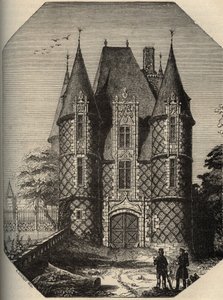zámek de Carrouges - Kobka - Orne Normanise - rytina "” PATRIE”” - PACUREQUIREQUE POPIS FRANCIE V 6 SVAZCH LUCIEN HUARD - konec 19. stol. od Anonymous Anonymous