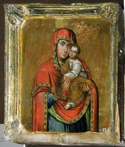 Kyjev-Bratskaya ikona Matky Boží, 18. století od Anonymous Russian icon painter