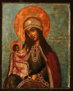 Matka Boží Siloe, 1710s od Anonymous Russian icon painter