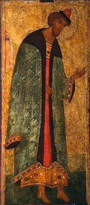Svatý princ Boris, 15. století od Anonymous Russian icon painter