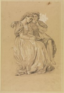 Paolo a Francesca (kopie) od Anselm Feuerbach