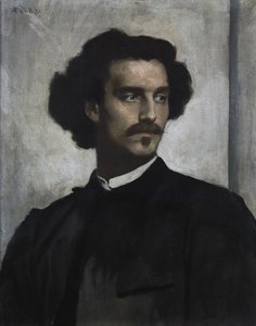 Autoportrét od Anselm Feuerbach