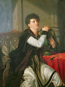 Portrét Francois Joseph Talma (1763-1826) jako Hamlet