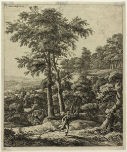 Apollo a Dafné od Anthonie Waterloo