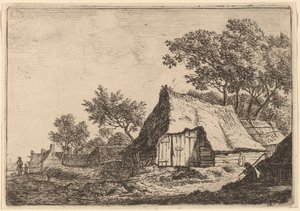 Malý Hamlet od Anthonie Waterloo
