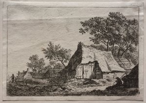 Dvanáct krajin: Talíř I, Malá vesnička od Anthonie Waterloo