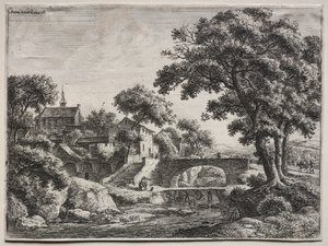 Dvanáct krajin (H.95-106): Dva mosty od Anthonie Waterloo