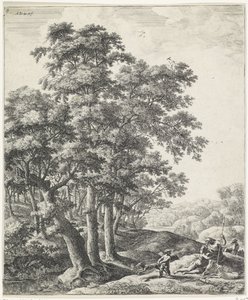 Venuše a Adonis od Anthonie Waterloo