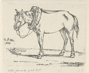 složený kůň od Anthonie Willem Hendrik Nolthenius de Man