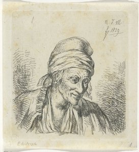 Stará žena vpravo od Anthonie Willem Hendrik Nolthenius de Man