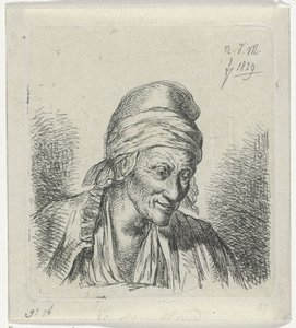 Stará žena vpravo od Anthonie Willem Hendrik Nolthenius de Man