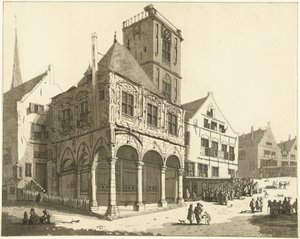 Staroměstská radnice v Amsterdamu