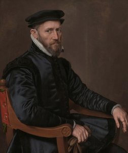 Portréty sira Thomase Greshama a Anne Fernely Portrét sira Thomase Greshama (1519 - 1579) obchodník a finanční agent anglické koruny v Nizozemsku, zakladatel Royal Exchange a Gresham College v Londýně