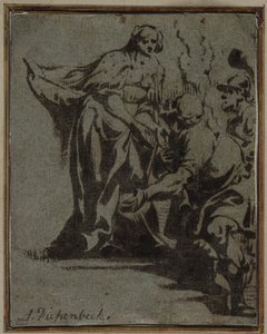 Scéna z klasické mytologie, 1600s.