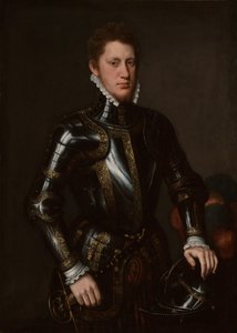 Porträt eines Mannes in Rüstung von Anthonis van Dashorst (c.1519-1576/77) (circle of) Mor