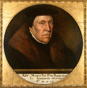 Jan van Scorel (1495-1562) 1560 (olej na panelu) od Anthonis van Dashorst Mor