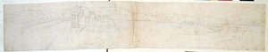 Greenwichský palác, c.1544 (pero, inkoust a tužka na papíře) od Anthonis van den Wyngaerde