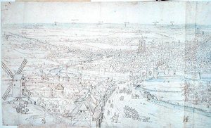 Utrecht od Anthonis van den Wyngaerde