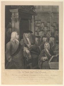 Dolní sněmovna – administrativa sira Roberta Walpolea, 1. listopadu 1803. od Anthony Fogg