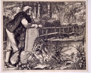 Starý chartista od Anthony Frederick Augustus Sandys
