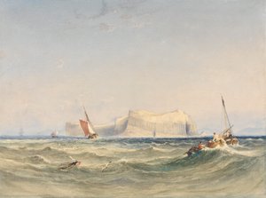 Odeslání Staffa od Anthony Vandyke Copley Fielding