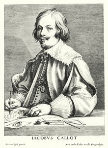 Jacques Callot , francouzský kreslíř a grafik (rytina)