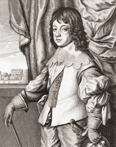 Jako dítě anglický král Karel II od Anthony van (after) Dyck