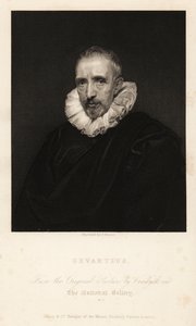 Portrét John Gaspar Gevartius nebo Jan Caspar Gevaerts, právní poradce Antverp a filolog