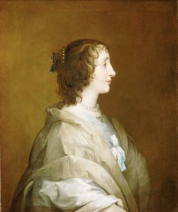Henrietta Marie (1609-1669), asi 1638 (olej na plátně)