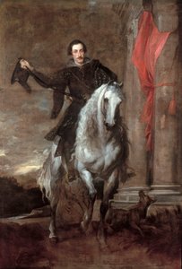 Anton Giulio Brignole-Sale na koni od Anthony van Dyck