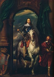 Karel I. 1600-1649 s M de St Antoine, 1633, 1913 od Anthony van Dyck