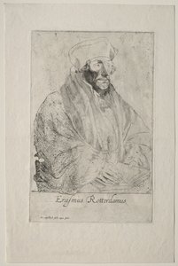 Desiderius Erasmus Rotterdamský. od Anthony van Dyck