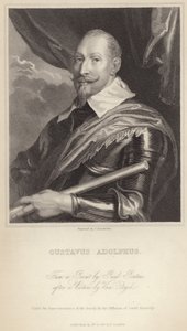 Švédský Gustavus Adolphus II od Anthony van Dyck