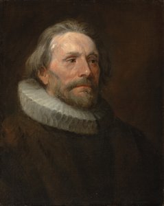 Studie hlavy muže v rukávu od Anthony van Dyck