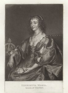 Henrietta Maria od Anthony van Dyck