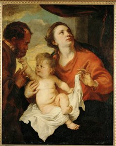 Svatá rodina (malba na plátně) od Anthony van Dyck