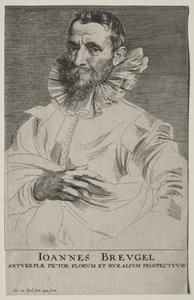 Portrét Jana Brueghela od Anthony van Dyck
