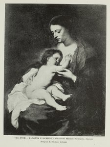 Madona s dítětem od Anthony van Dyck