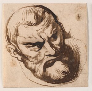 Mandehoved od Anthony van Dyck