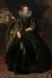 Marchesa Balbi, asi 1623 (olej na plátně) od Anthony van Dyck