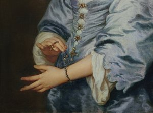 Marie Ruthven, Lady van Dyck, kolem 1639 od Anthony van Dyck