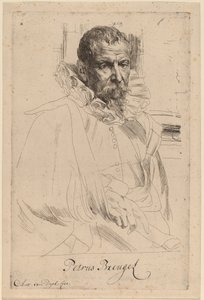 Pieter Bruegel mladší, pravděpodobně 16261641. od Anthony van Dyck