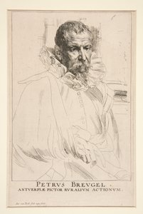 Pieter Brueghel mladší od Anthony van Dyck