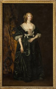 Portrét Anny Sophie Herbertové, hraběnky z Carnarvonu (olej na plátně) od Anthony van Dyck