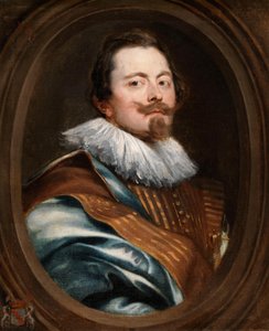 Portrét Fredericka Marselaera, diplomata od Anthony van Dyck