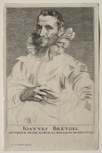 Portrét Jana Brueghela od Anthony van Dyck